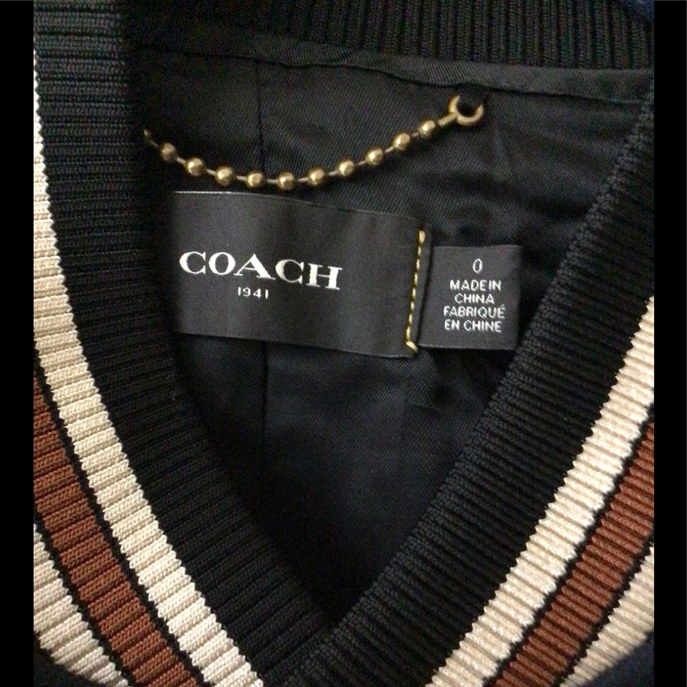 Coach 1941 classic varsity Jacket worn by Lili Reinhart in “Riverdale” 2017. - Picture 2 of 11